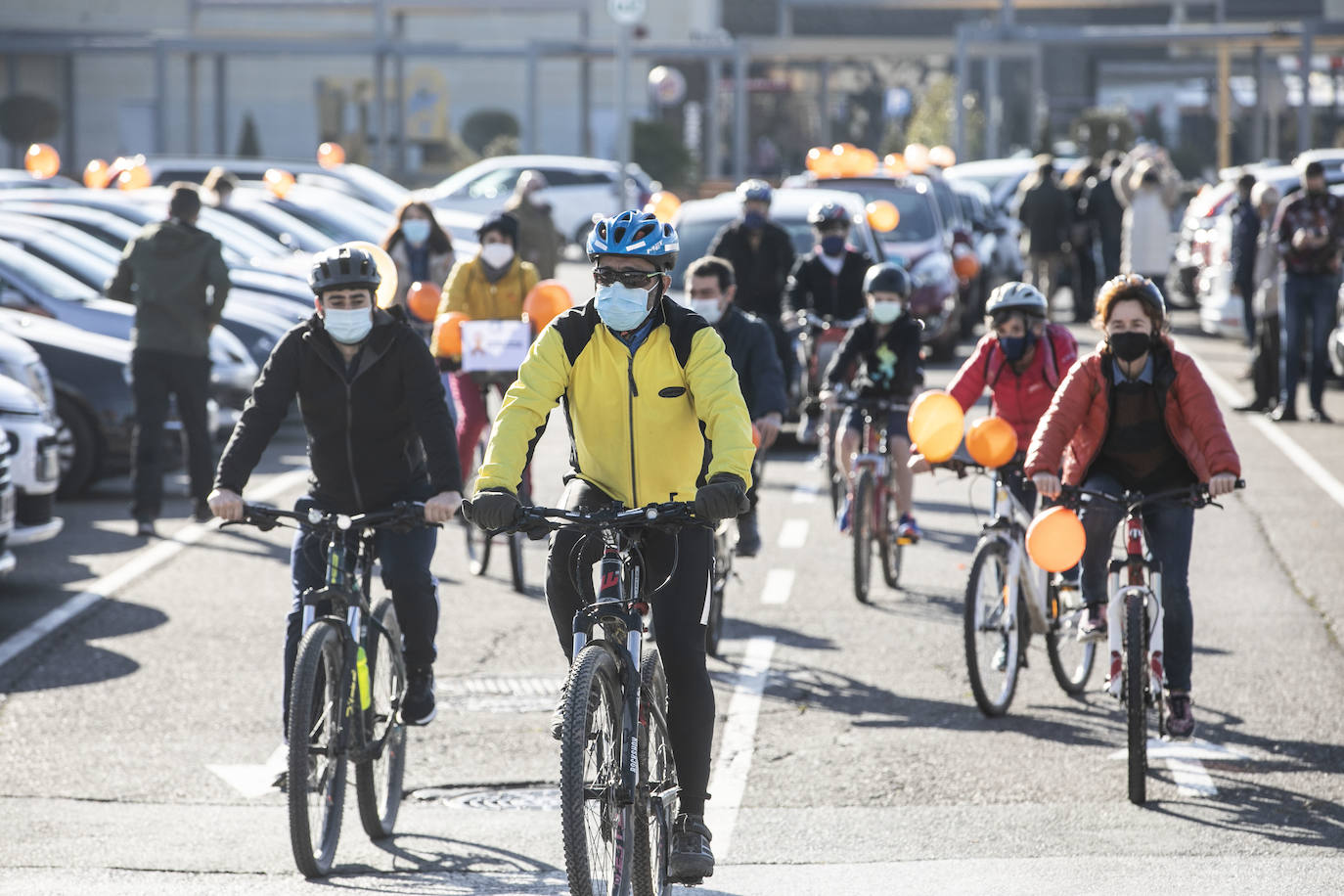 La marcha se ha iniciado pasadas las once de la mañana de este domingo y ha transitado por varias calles de la capital riojana