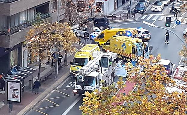 Continúa en la UCI de un hospital zaragozano la niña atropellada el jueves en Logroño