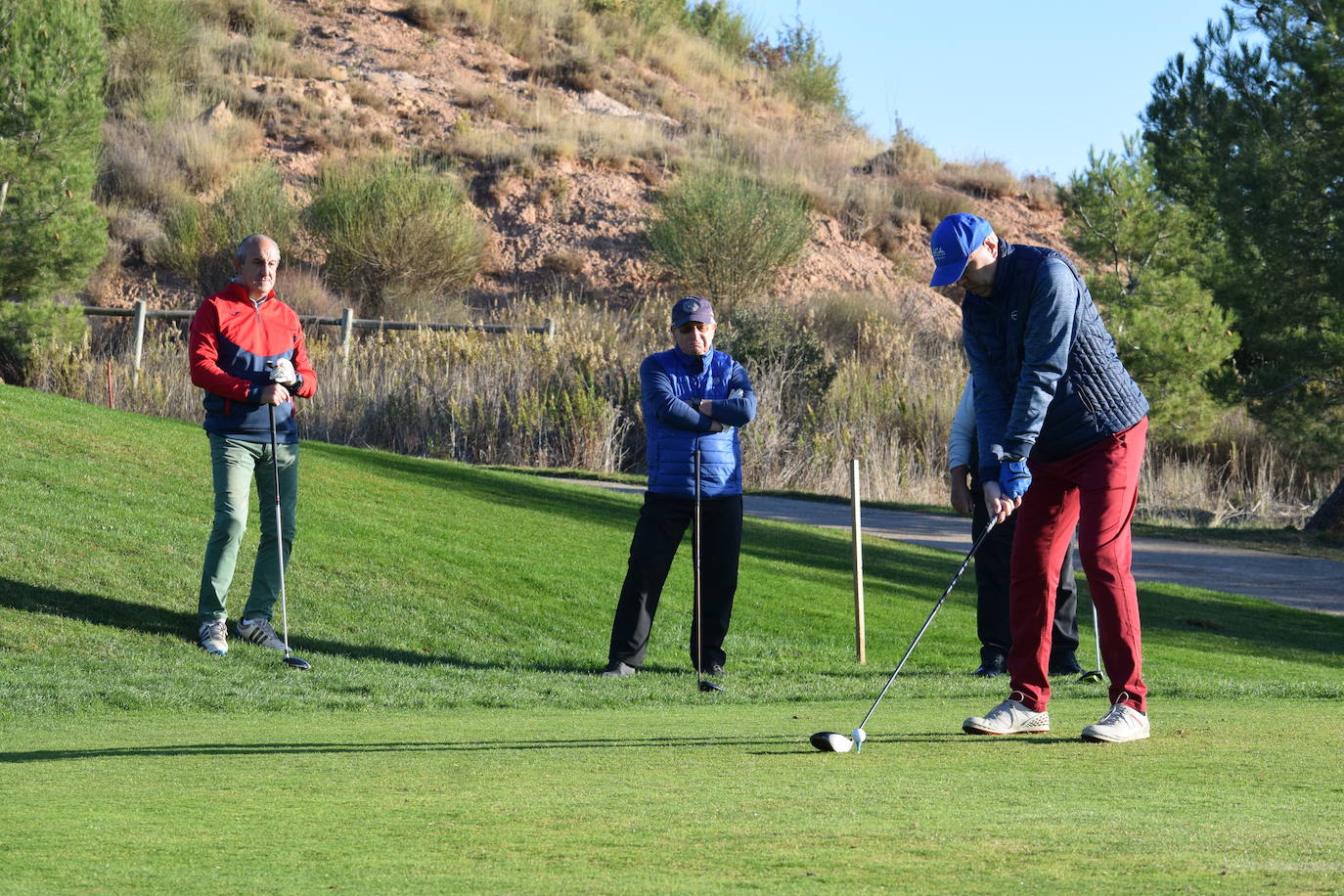 Imágenes del torneo final de la décima edición de la Liga de Golf y Vino, que organiza cada año lomejordelvinoderioja.com. 