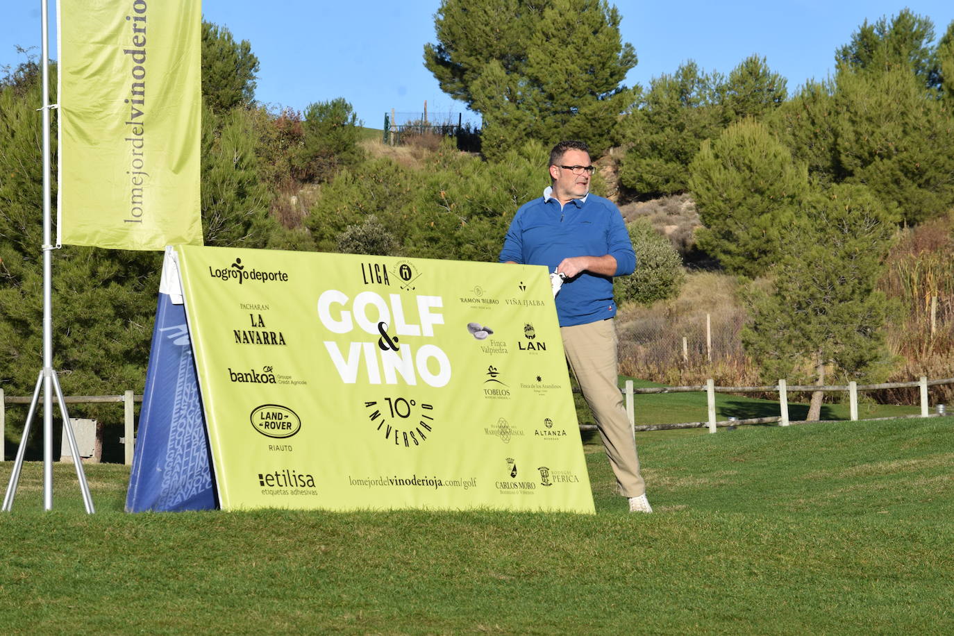 Imágenes del torneo final de la décima edición de la Liga de Golf y Vino, que organiza cada año lomejordelvinoderioja.com. 