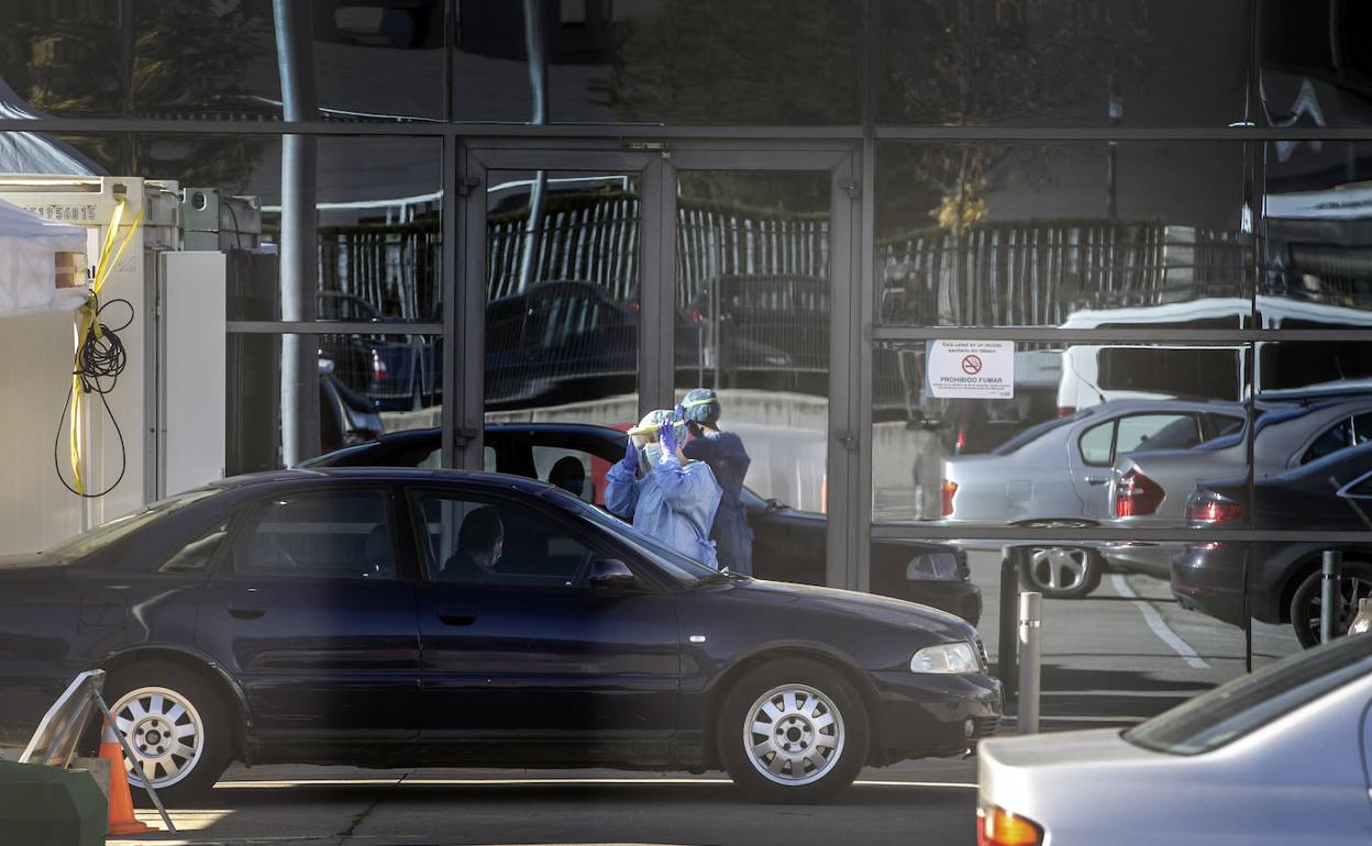 Pruebas PCR en el San Pedro