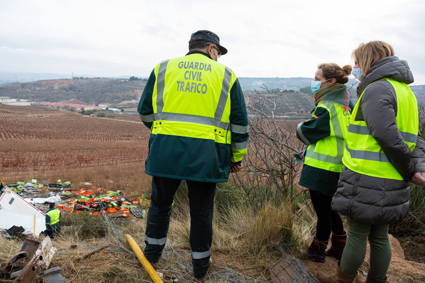 En este terrible suceso, los bomberos han tardado cinco horas en hallar el cuerpo de la víctima