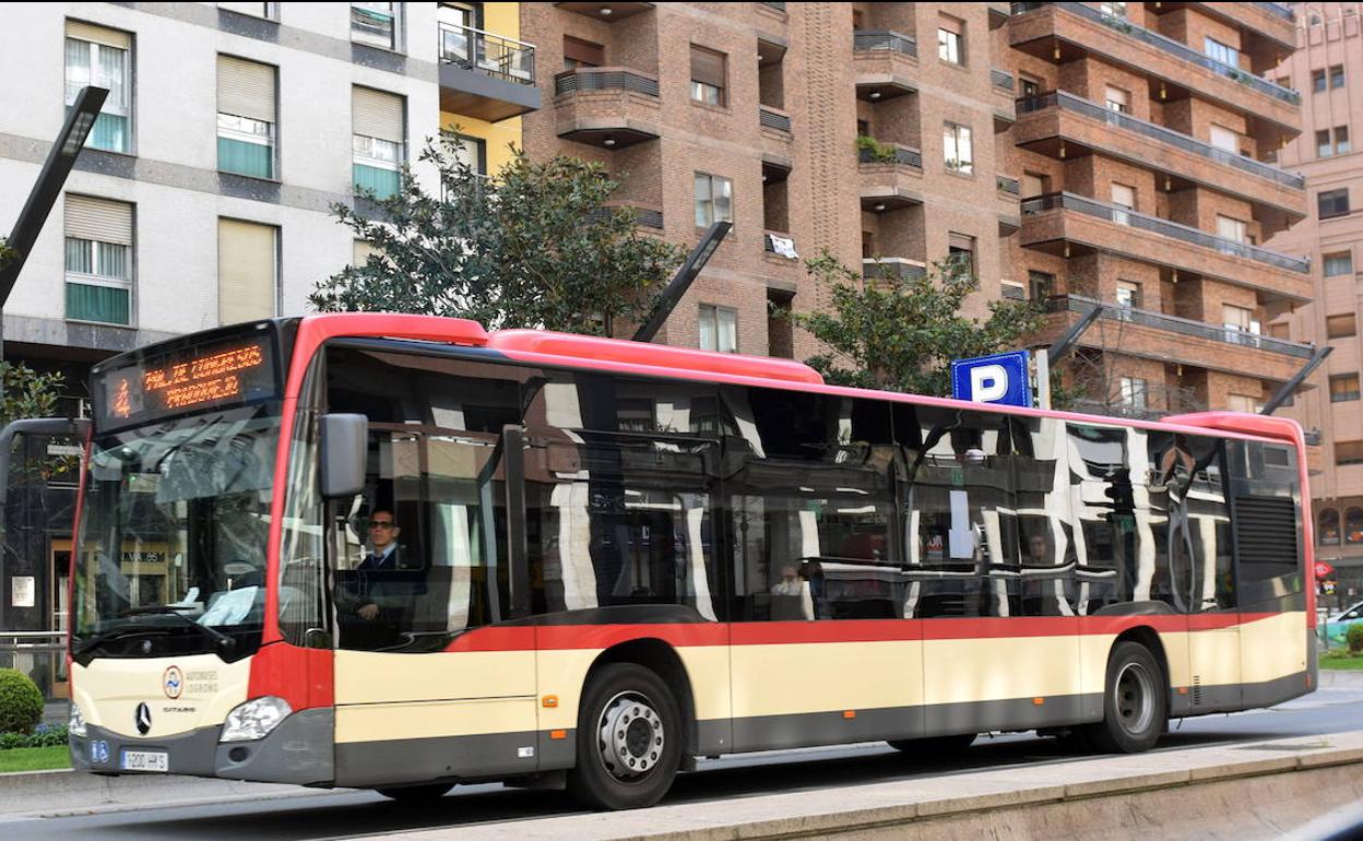 El transporte urbano de Logroño restablecerá el horario de sus últimos servicios desde el lunes