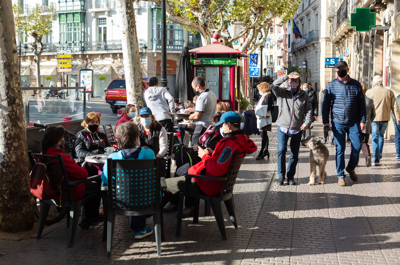 Un mes después los establecimientos hosteleros de la capital riojana han podido retomar la actividad