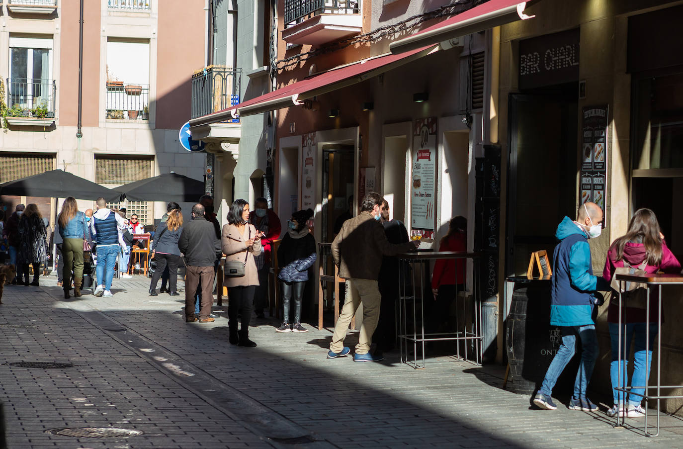 Un mes después los establecimientos hosteleros de la capital riojana han podido retomar la actividad