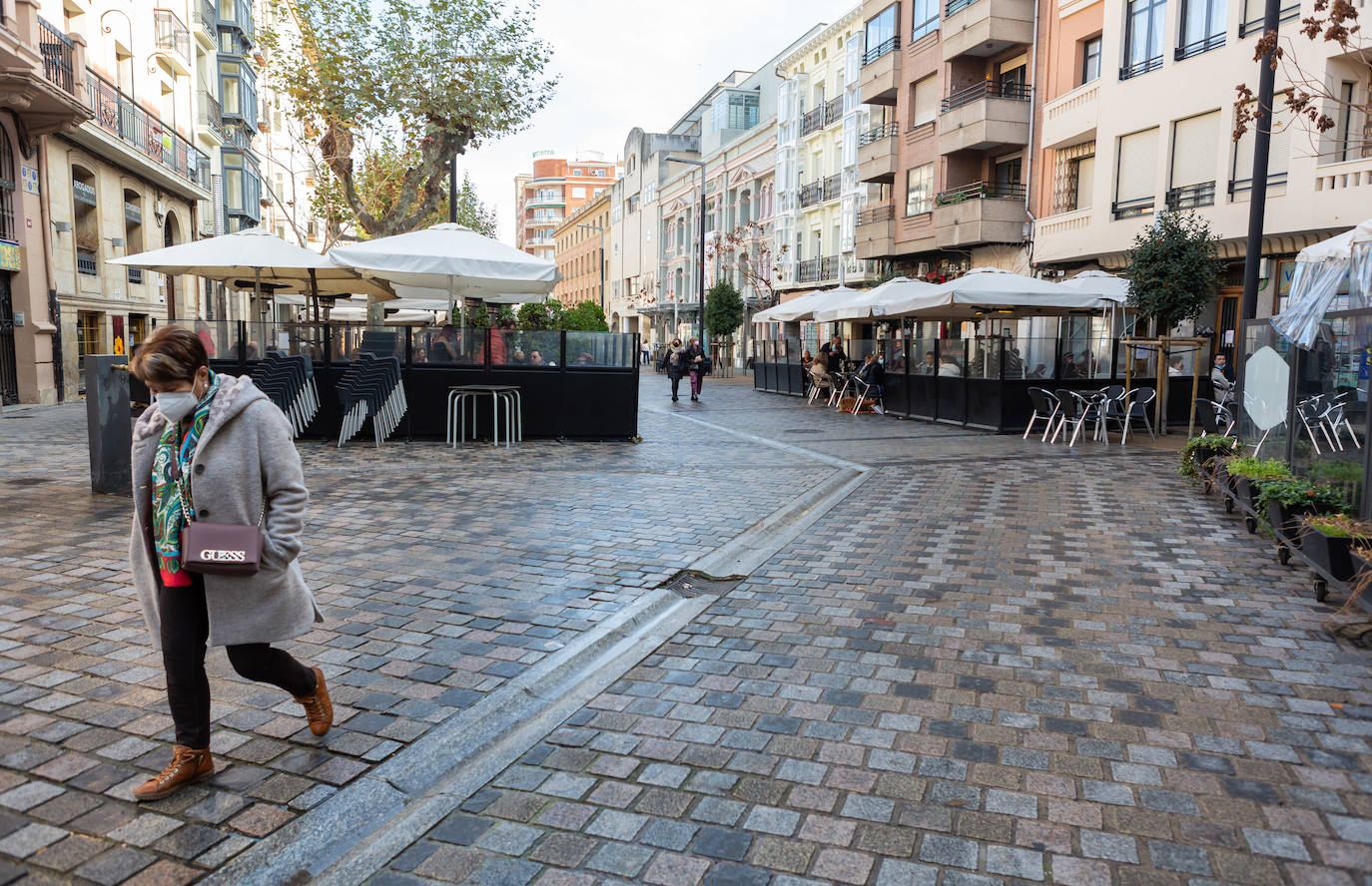 Un mes después los establecimientos hosteleros de la capital riojana han podido retomar la actividad