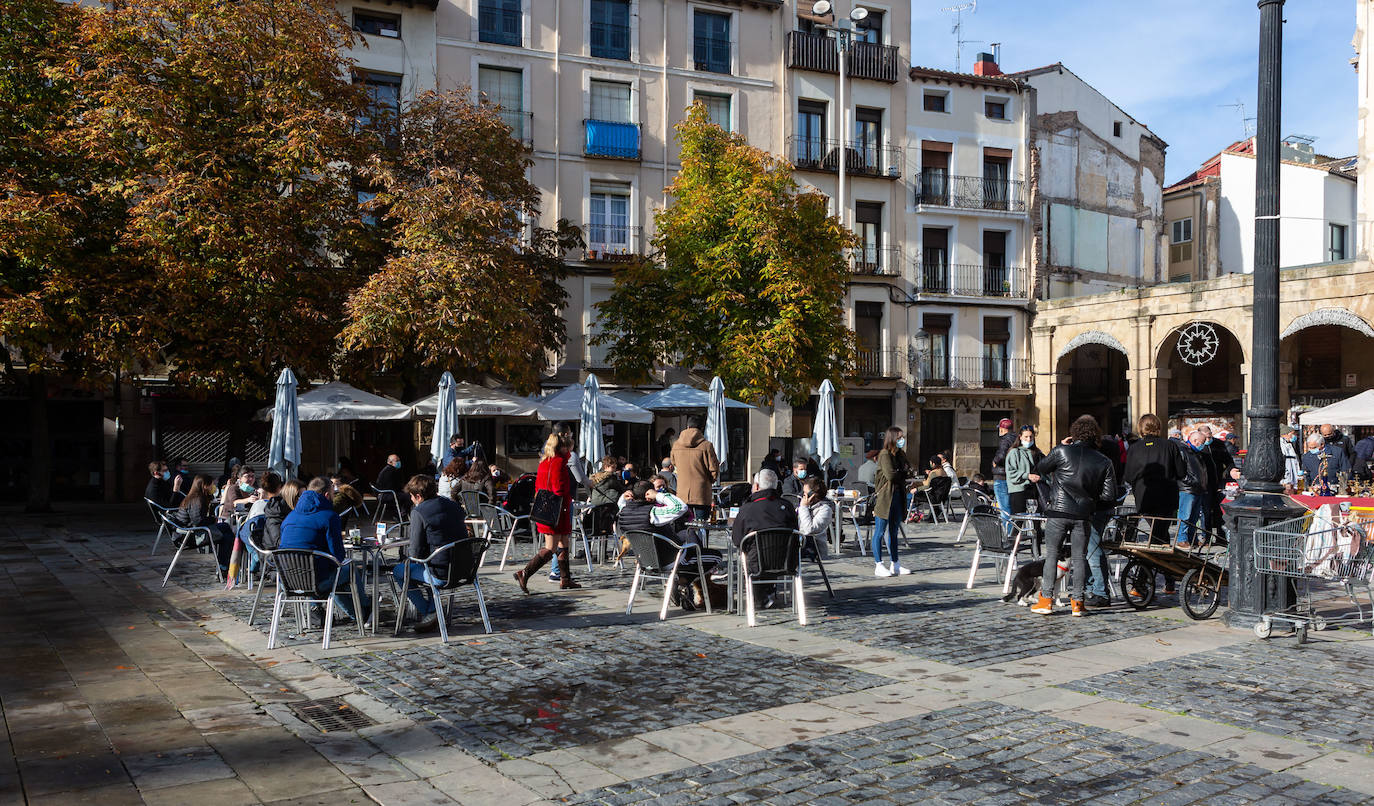 Un mes después los establecimientos hosteleros de la capital riojana han podido retomar la actividad