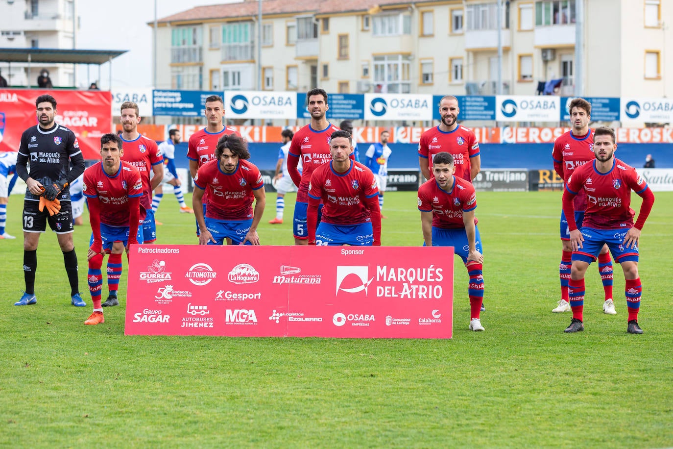 Los riojabajeños han ganado al Ejea con un gol de Cristian. 