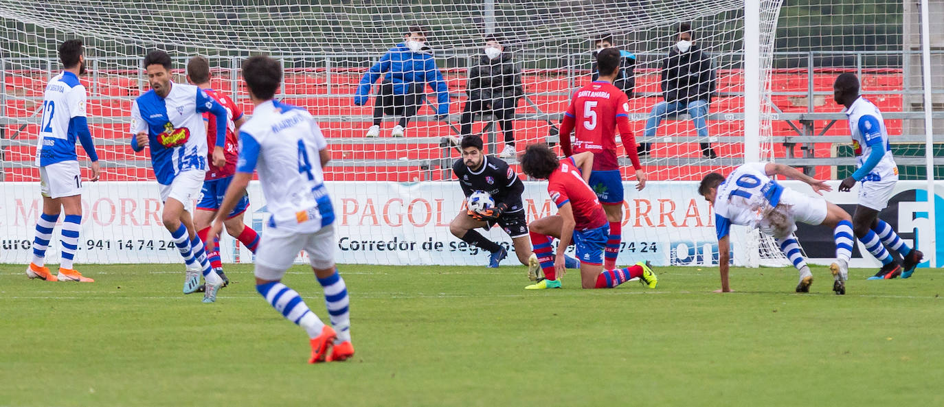 Los riojabajeños han ganado al Ejea con un gol de Cristian. 