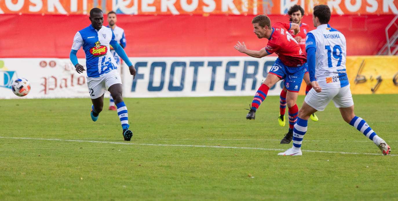 Los riojabajeños han ganado al Ejea con un gol de Cristian. 