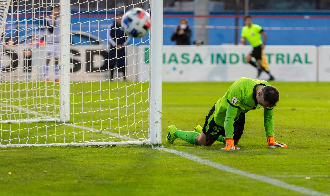 Los riojabajeños han ganado al Ejea con un gol de Cristian. 