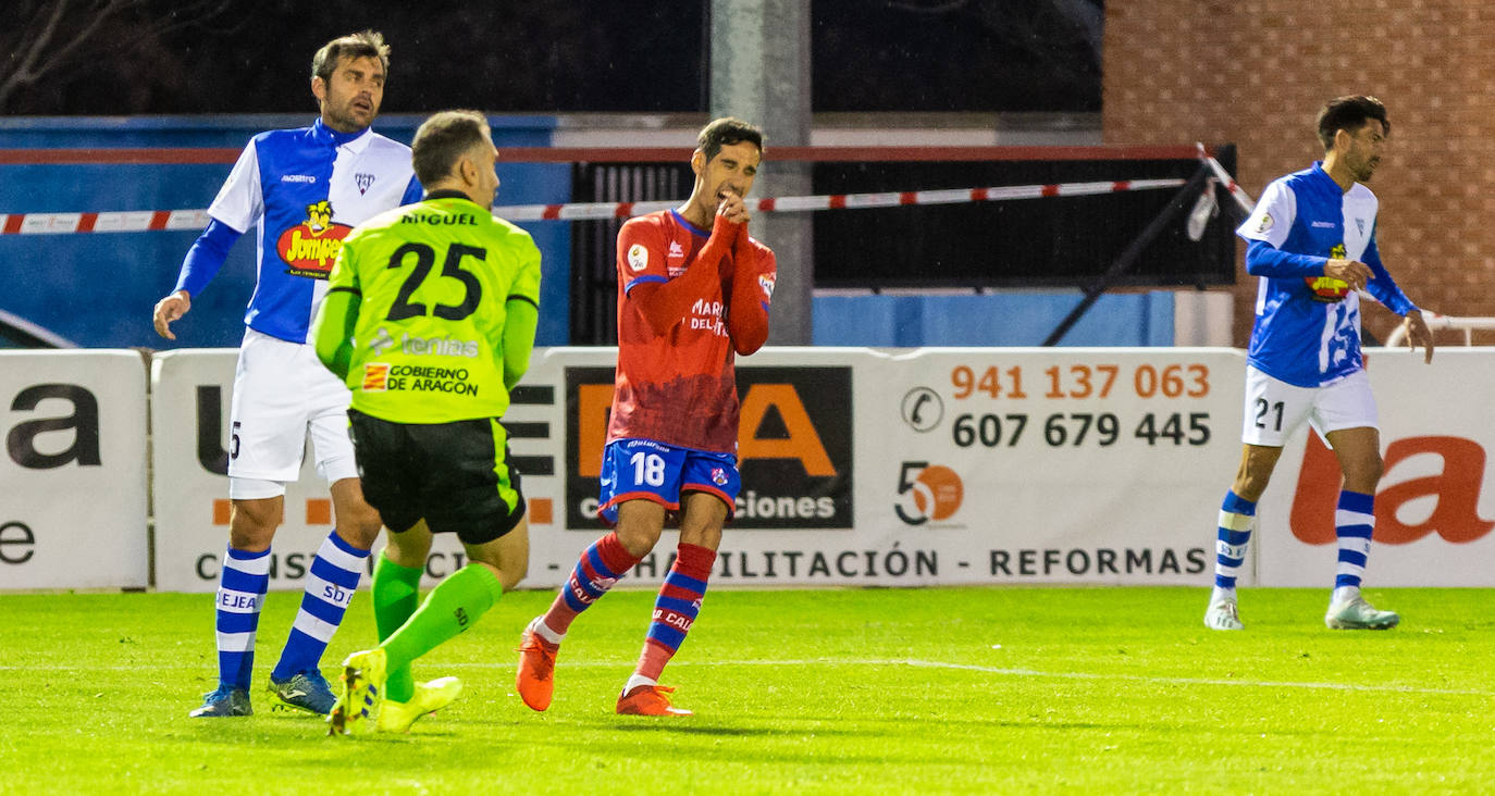 Los riojabajeños han ganado al Ejea con un gol de Cristian. 