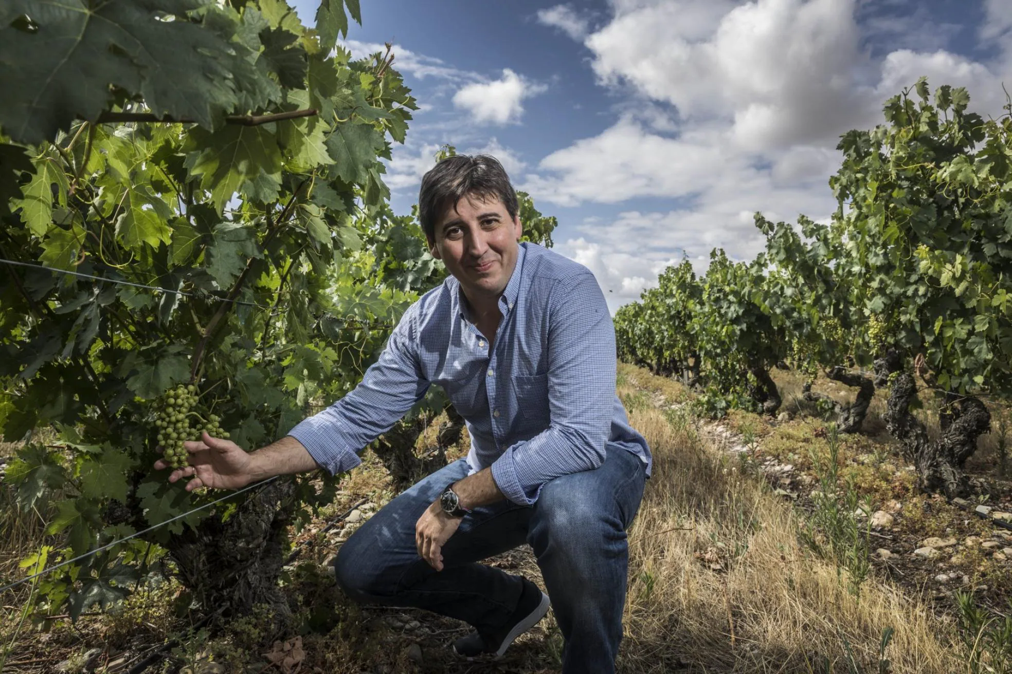 Eduardo Hernáiz, en Finca La Emperatriz. 