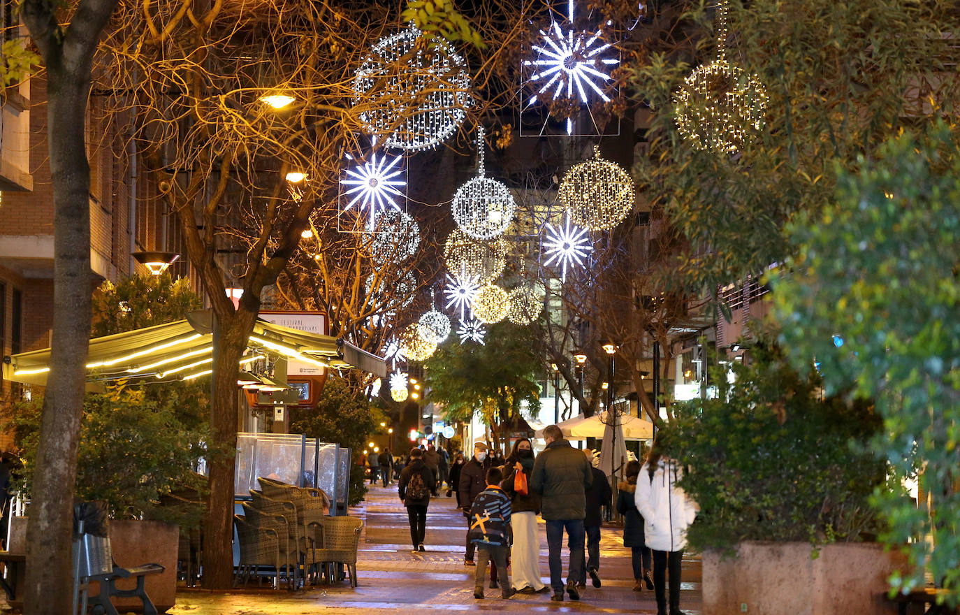 Encendido de todas las luces navideñas, en Logroño.