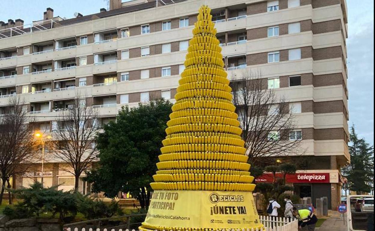 La Navidad en Calahorra, también para reciclar