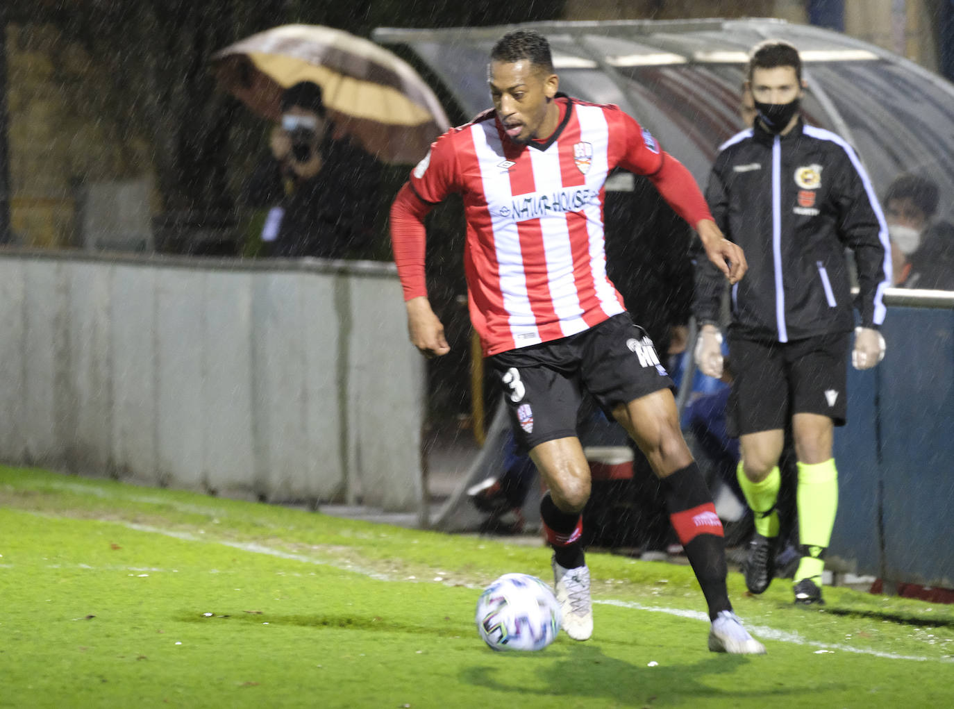 Los blanquirrojos se despiden de la Copa tras perder contra el Amorebieta.