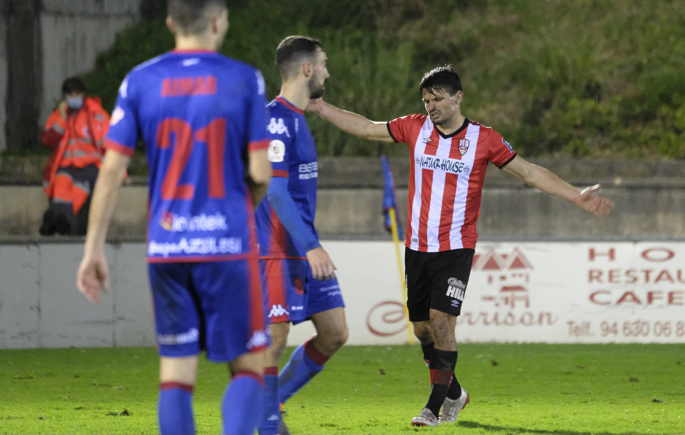 Los blanquirrojos se despiden de la Copa tras perder contra el Amorebieta.