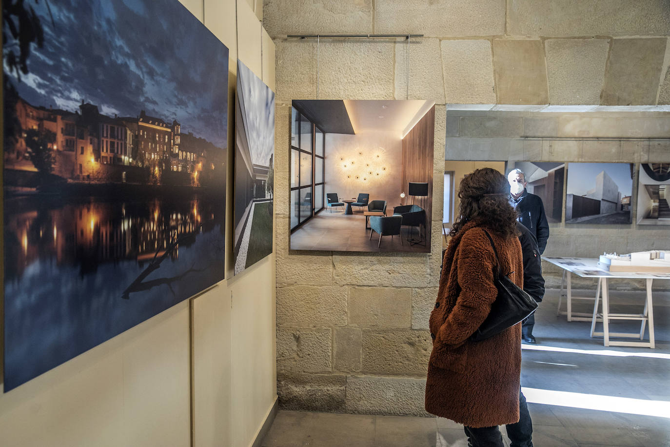 Inauguración de la exposición 'Arquitecturas en La Rioja'.