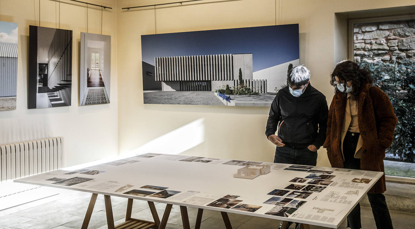 Inauguración de la exposición 'Arquitecturas en La Rioja'.