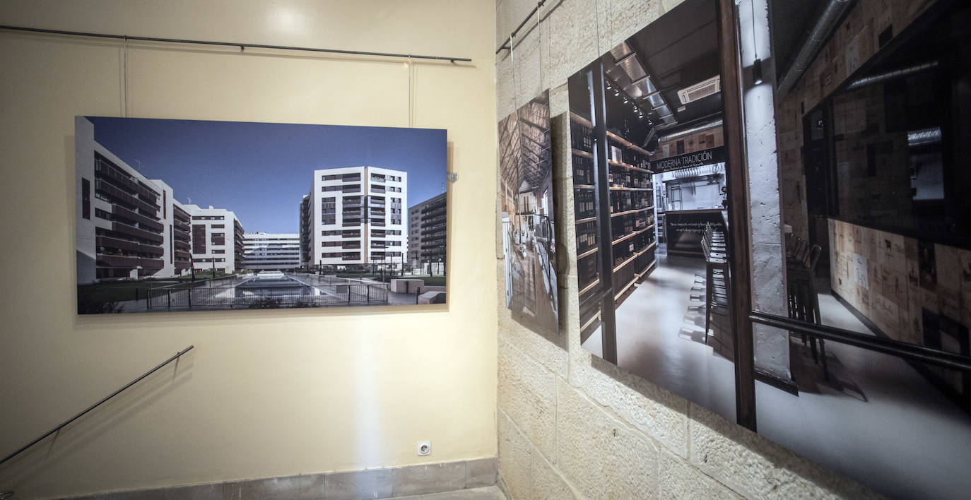 Inauguración de la exposición 'Arquitecturas en La Rioja'.