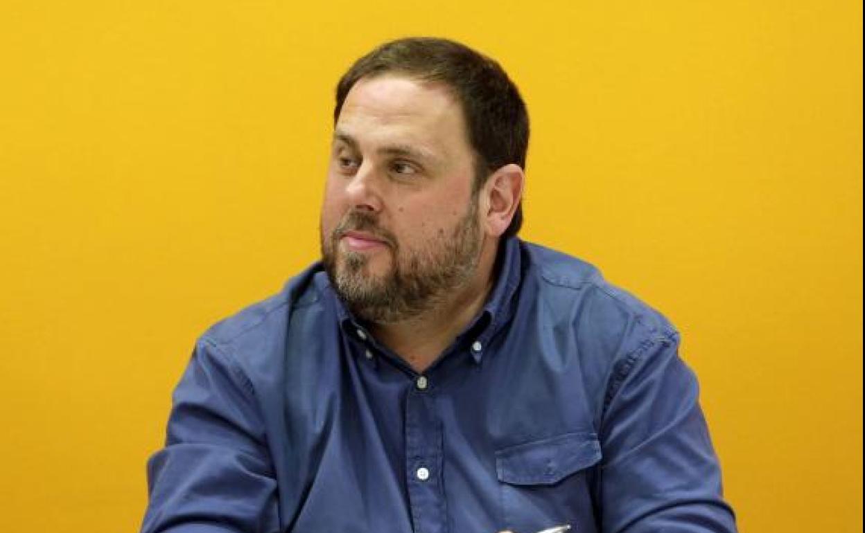 El presidente de Esquerra, Oriol Junqueras, en una imagen de archivo.