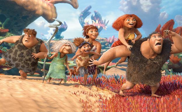 Un fotograma de 'Los Croods: una nueva era'.