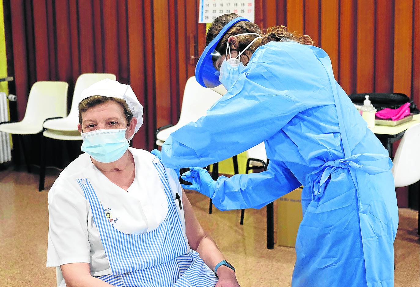 Javier y Julia hacen historia frente al COVID en Haro