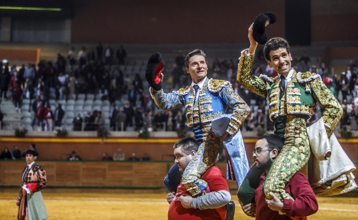 Diego Urdiales y Tomás Campos comparten el cartel que esta tarde se presenta en Alfaro. 