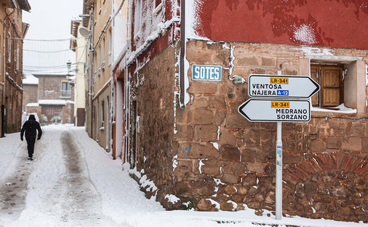 La Rioja registra temperaturas mínimas cercanas a los -8 grados