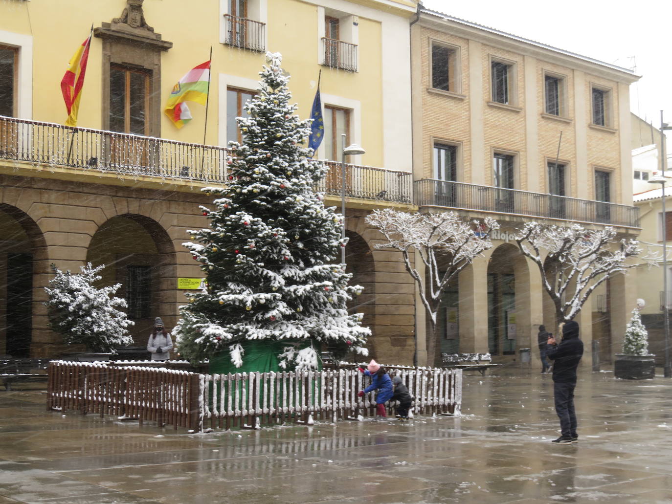 Fotos: Nevada en Alfaro