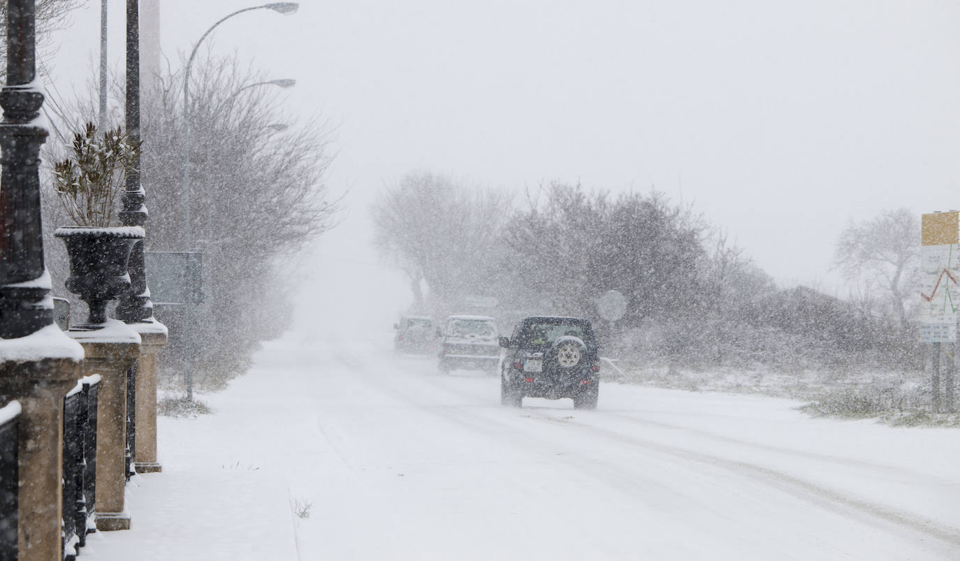 Fotos: Santo domingo se crubbre de nieve