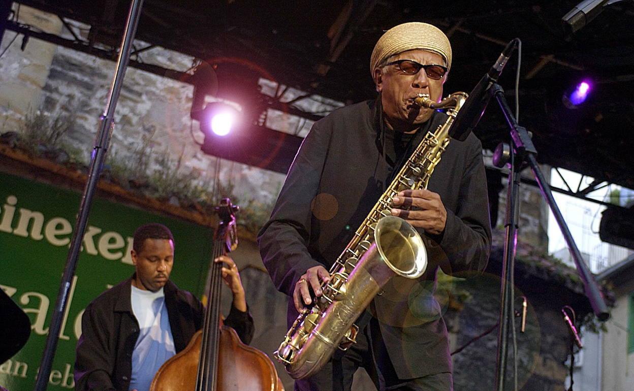 El saxofonista Charles Lloyd en San Sebastián 