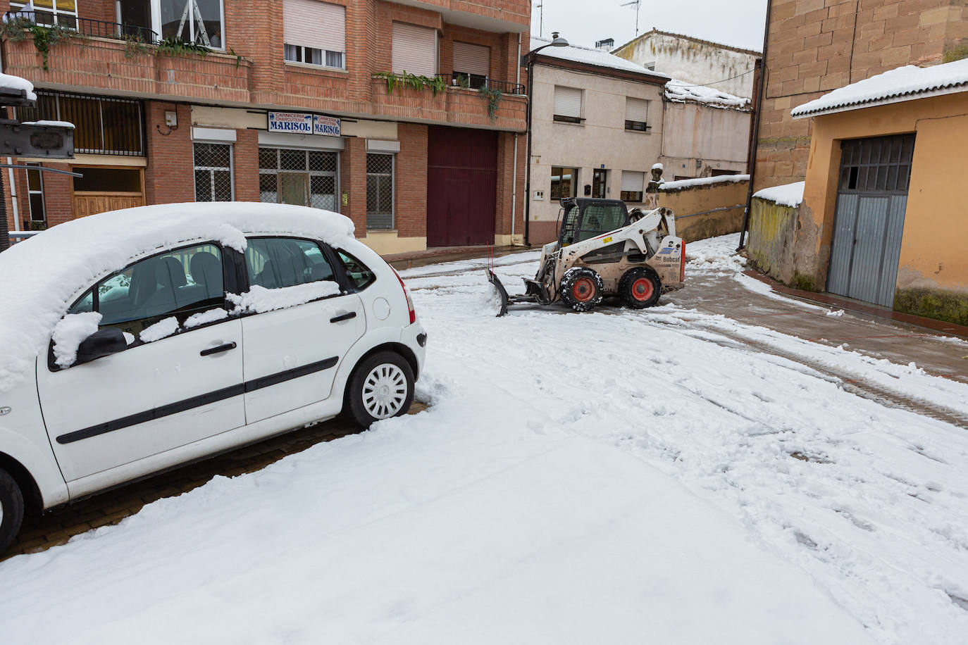 Fotos: Así han lucido este domingo las carreteras riojanas