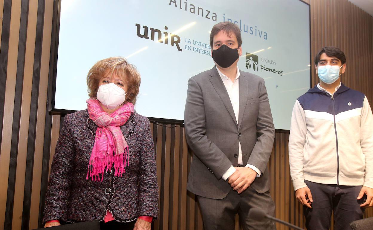 UNIR y Pioneros sellan su alianza para impulsar la inclusión en La Rioja