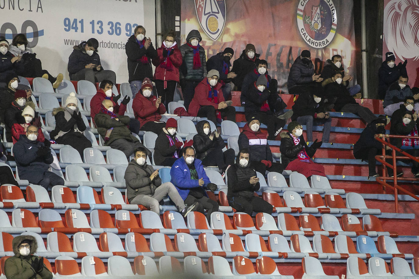 Fotos: Las imágenes del Calahorra-Tudelano