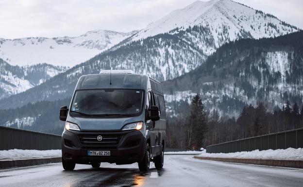 Cómo viajar en autocaravana si nos encontramos nieve o hielo