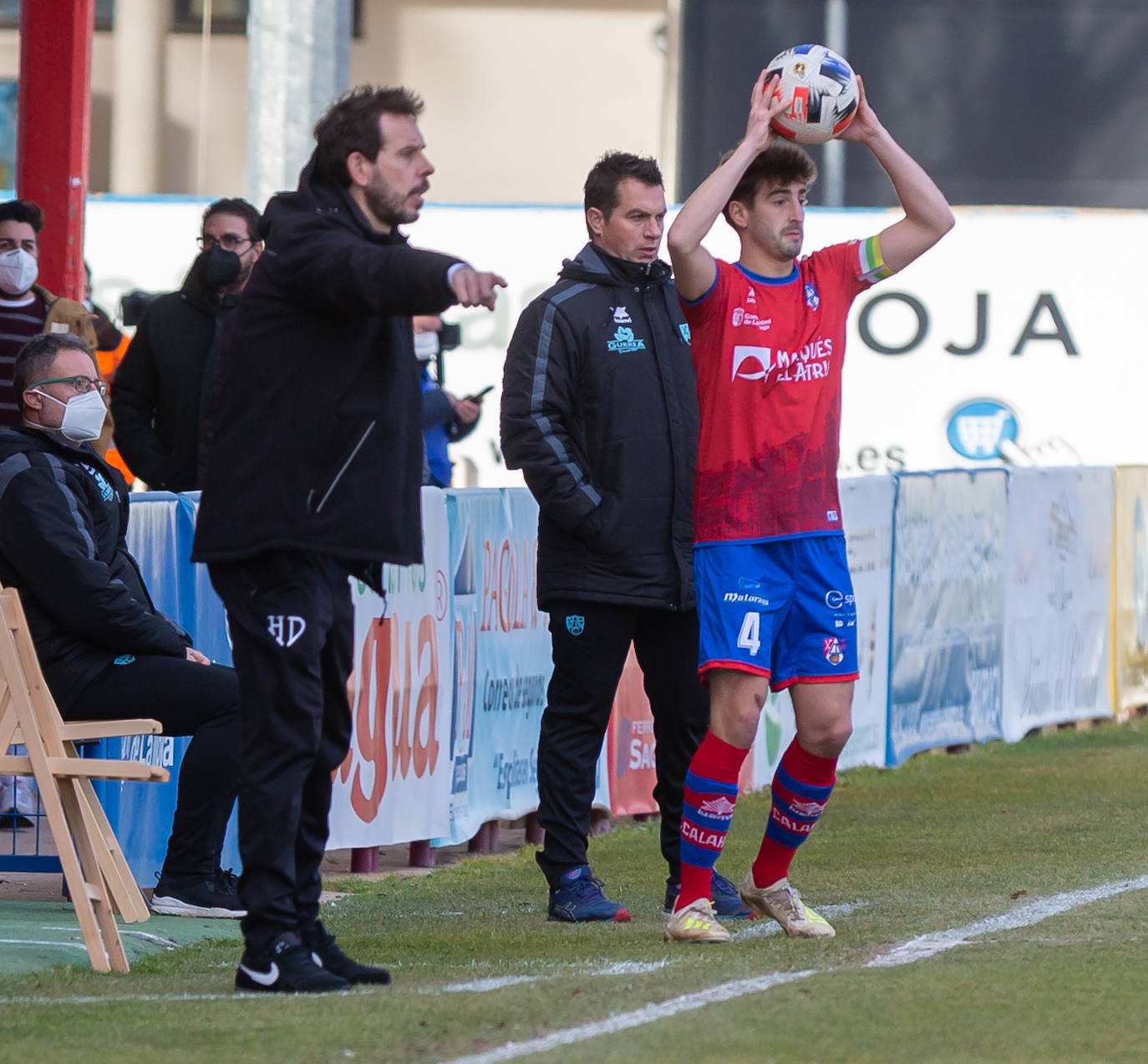 Fotos: Las imágenes del derbi entre el Calahorra y el Haro