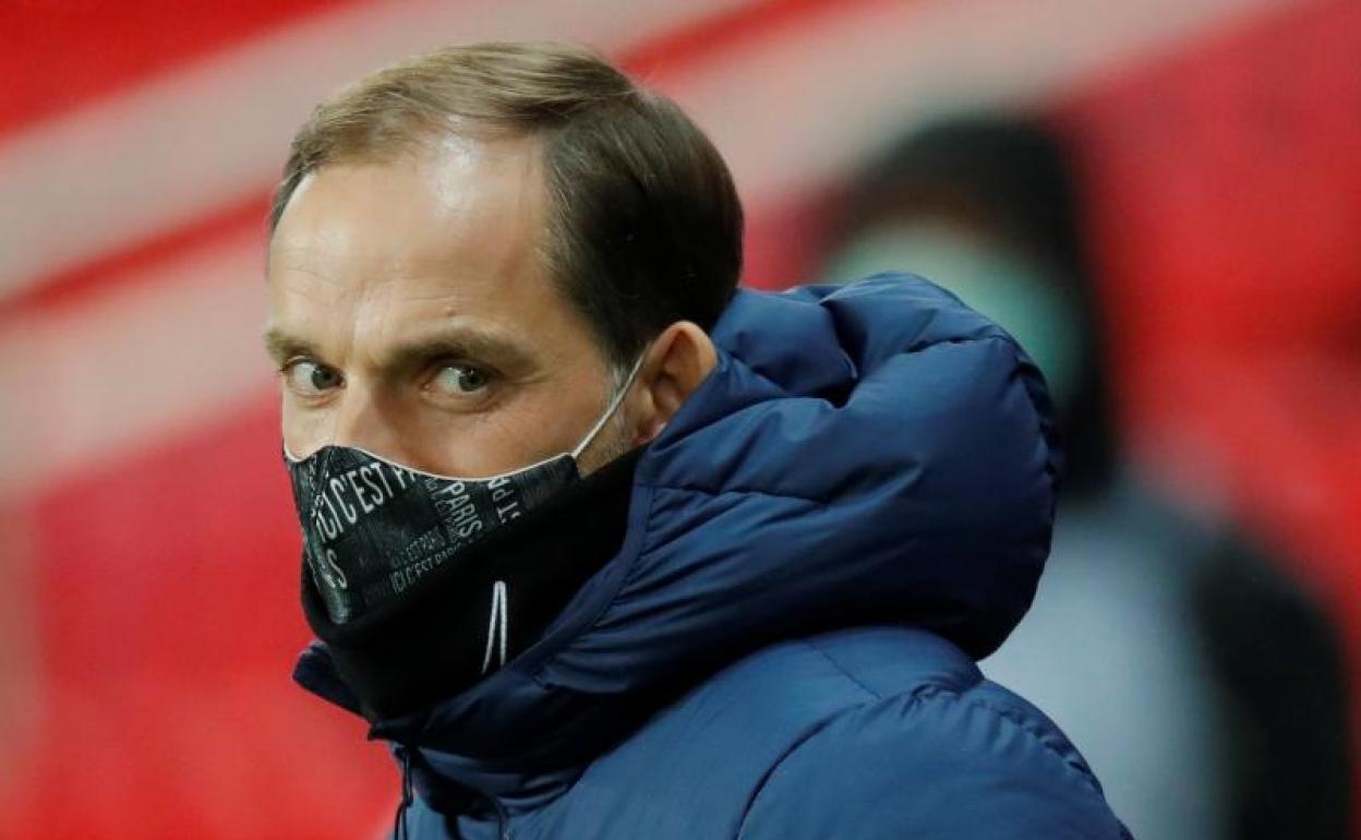 Thomas Tuchel, durante su etapa al frente del PSG. 