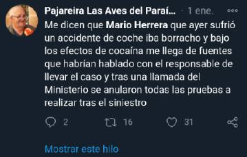 Fotos: Las amenazas que ha recibido Mario Herrera