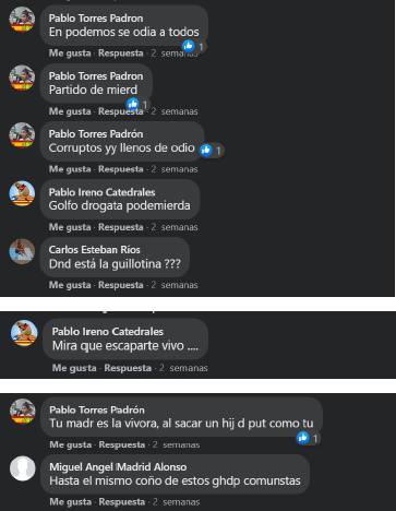 Fotos: Las amenazas que ha recibido Mario Herrera