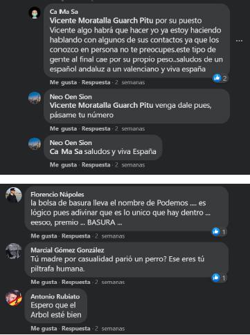 Fotos: Las amenazas que ha recibido Mario Herrera