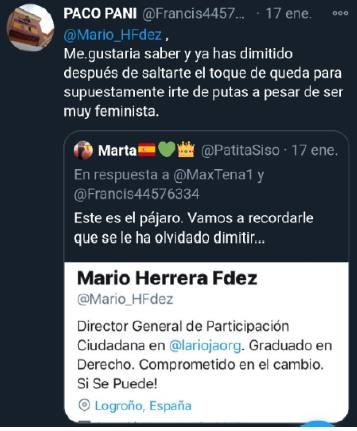 Fotos: Las amenazas que ha recibido Mario Herrera