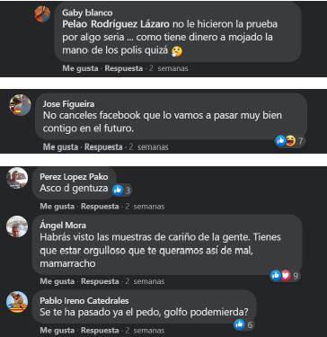 Fotos: Las amenazas que ha recibido Mario Herrera