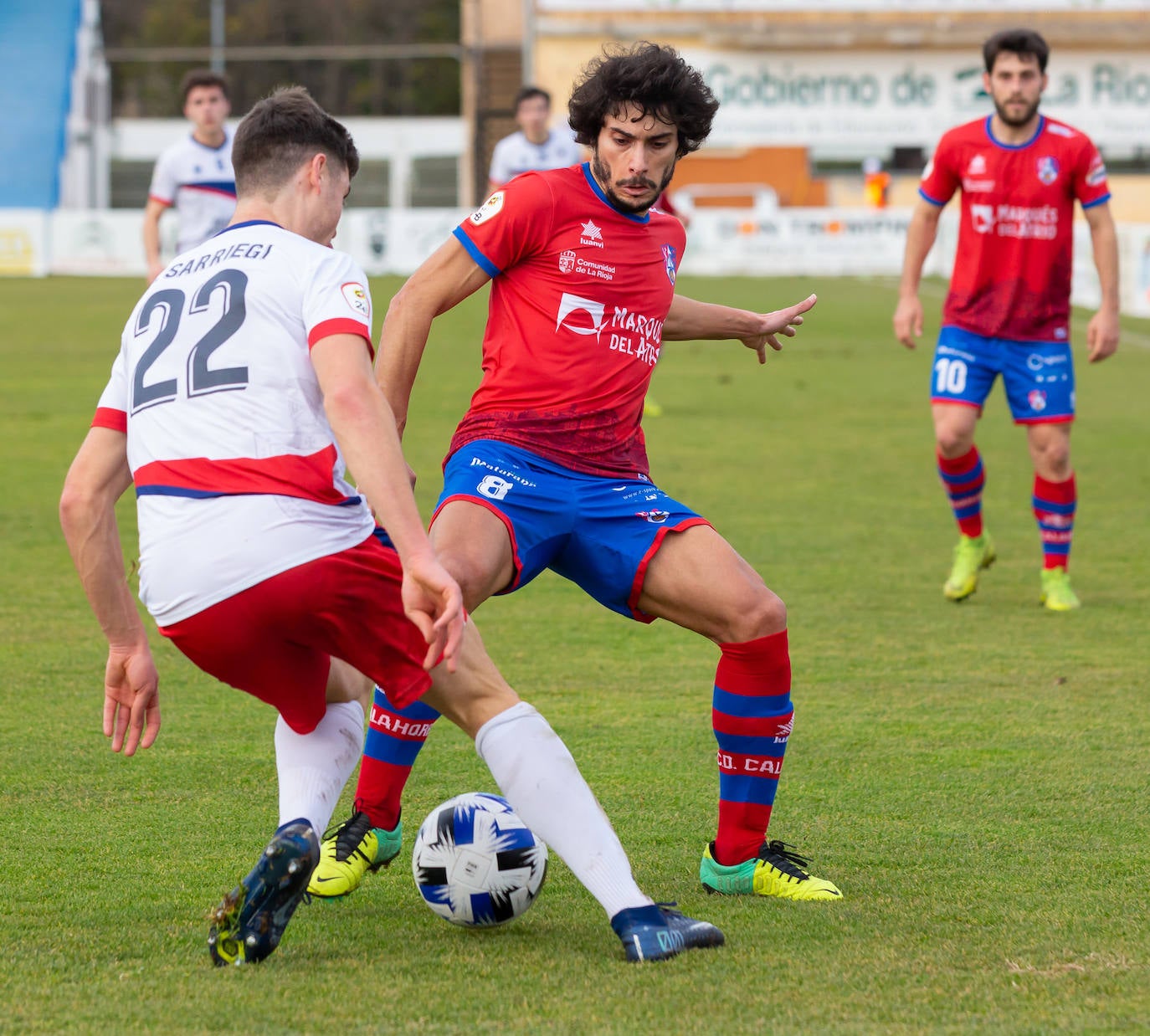 Fotos: Las imágenes del empate entre el Calahorra y la Mutilvera