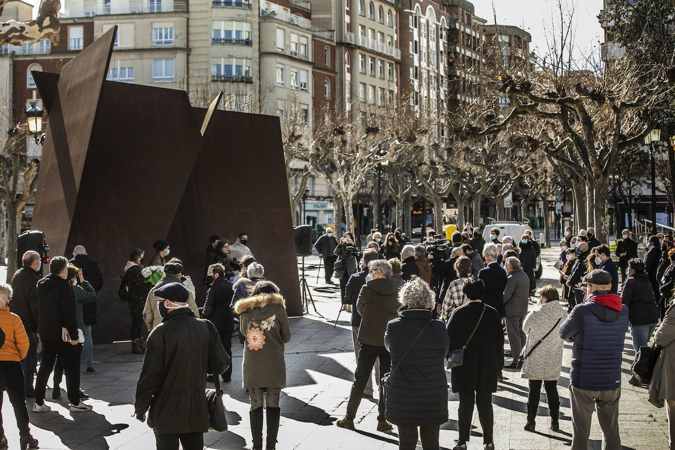 Fotos: Logroño homenajea a Joxeba Pagazaurtundua