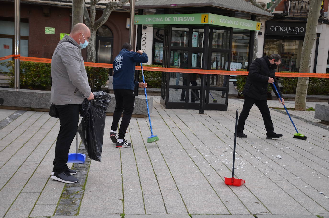 Fotos: &#039;Platos rotos&#039; en Calahorra