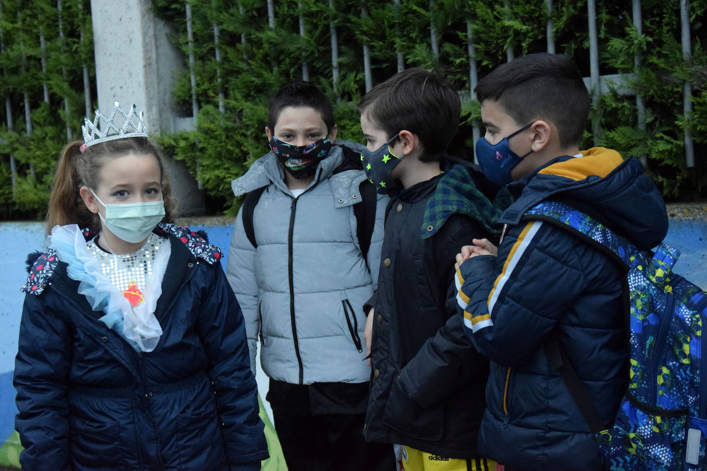 Fotos: Ya es carnaval en los colegios