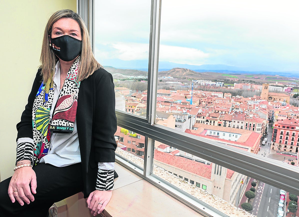 María Jesús Bárcenas, responsable de TSYS. 