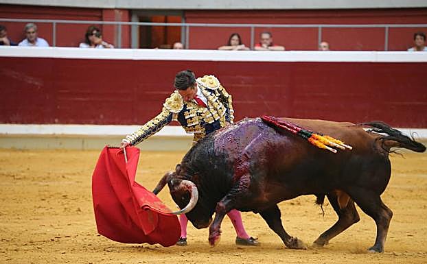 Diego Urdiales, en Logroño. 
