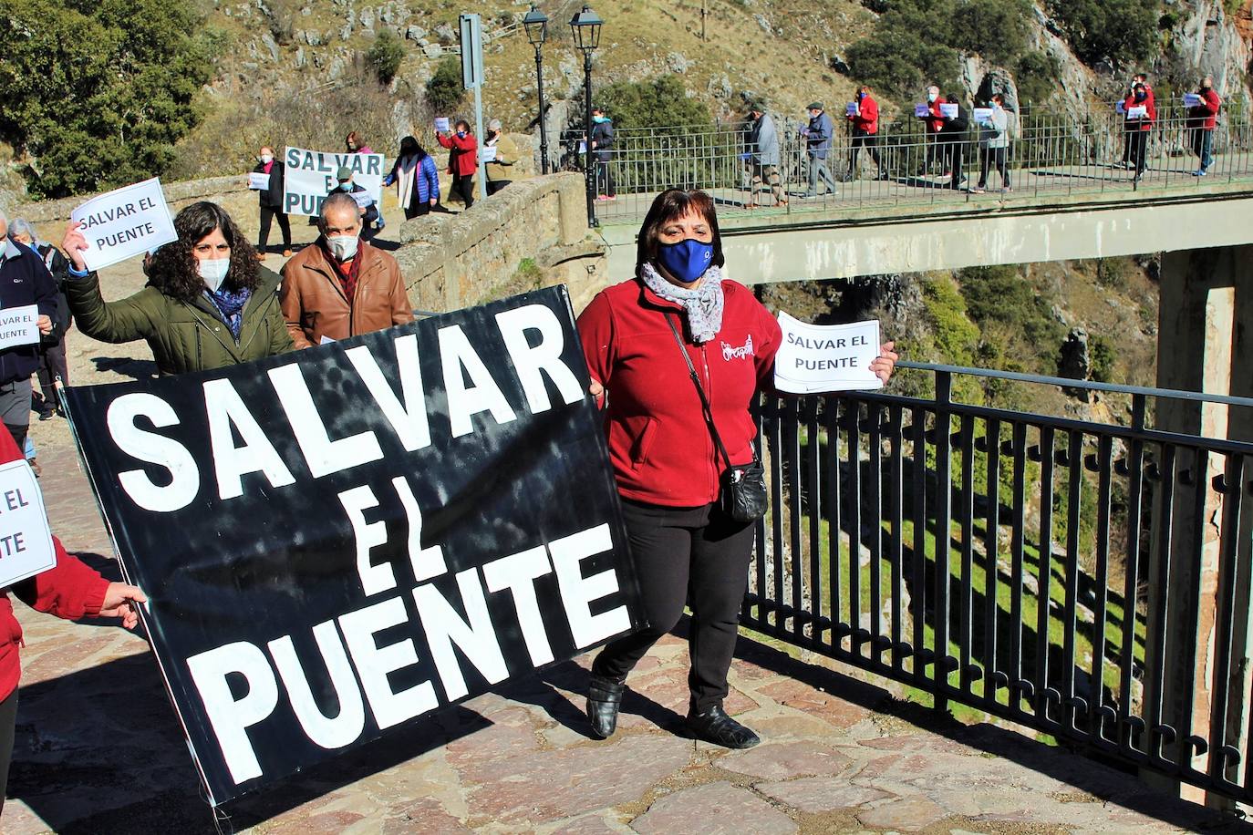 Fotos: Una manifestación de altura